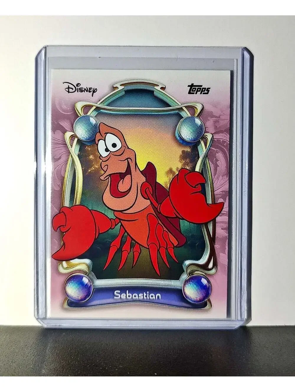 Sebastian 2025 Topps Disney Wonder #42 Card The Little Mermaid